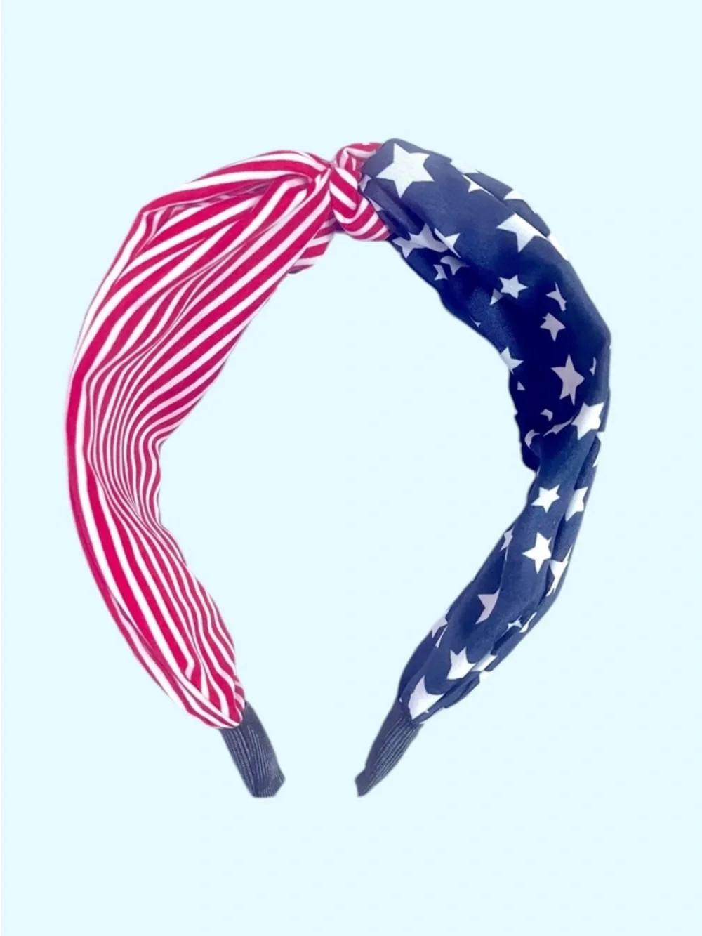 Patriotic Head / Hair Band ~ Scrunchie Ribbon 4th of July Red White Blue NEW NWT